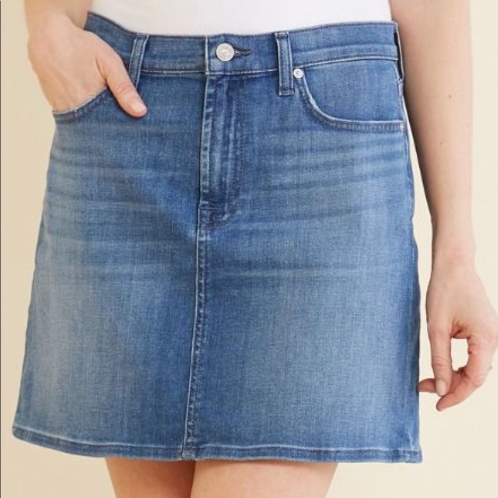 7 for all mankind // DENIM SKIRT